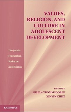 Values, Religion, and Culture in Adolescent Development (eBook, ePUB)