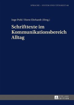 Schrifttexte im Kommunikationsbereich Alltag (eBook, ePUB)