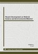 Recent Development on Material Science... - Bild 1