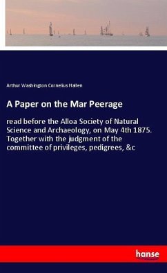 A Paper on the Mar Peerage
