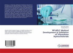 RP-HPLC Method Development & Validation of Vilazodone Hydrocholoride