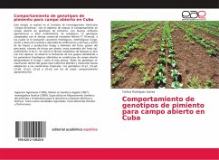 Comportamiento de genotipos de pimiento para campo abierto en Cuba - Rodríguez Llanes, Yaritza