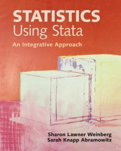 Statistics Using Stata (eBook, PDF) - Weinberg, Sharon Lawner
