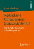 Feedback und Attributionen im Grundschulunterricht (eBook, PDF)