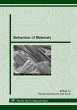 Behaviour of Materials (eBook, PDF) - Bild 1