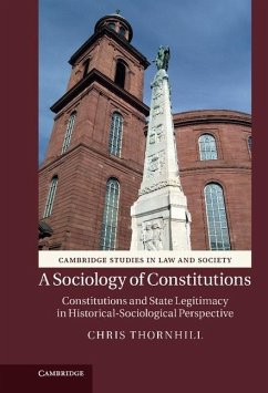 Sociology of Constitutions (eBook, ePUB) - Thornhill, Chris