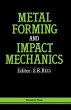 Metal Forming and Impact Mechanics... - Bild 1