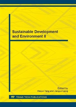 Cover Sustainable Development and Environment II (eBook, PDF)