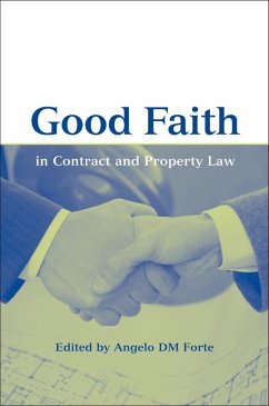 Cover Good Faith in Contract and Property Law (eBook, PDF)