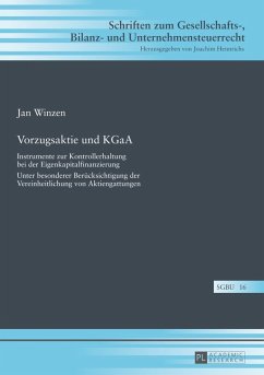 Vorzugsaktie und KGaA (eBook, PDF) - Winzen, Jan