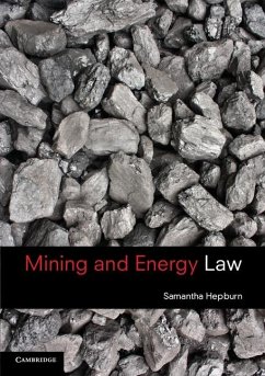 Mining and Energy Law (eBook, ePUB) - Hepburn, Samantha