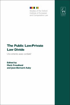Cover The Public Law/Private Law Divide (eBook, PDF)