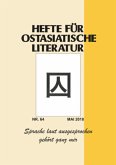 Hefte für ostasiatische Literatur