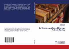 Criticism on selected Drama, Fiction, Poetry