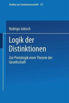 Cover Logik der Distinktionen (eBook, PDF)