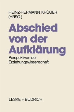 Abschied von der Aufklärung? (eBook, PDF)