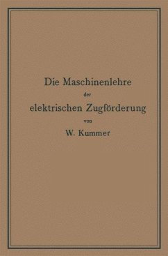 Cover Die Maschinenlehre der elektrischen Zugförderung (eBook, PDF)
