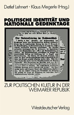 Politische Identität und nationale Gedenktage (eBook, PDF)