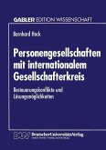 Personengesellschaften mit internationalem Gesellschafterkreis (eBook, PDF)