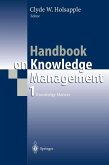 Handbook on Knowledge Management 1 (eBook, PDF)