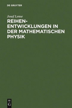 Cover Reihenentwicklungen in der mathematischen Physik (eBook, PDF)