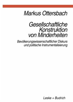 Gesellschaftliche Konstruktion von Minderheiten (eBook, PDF) - Ottersbach, Markus