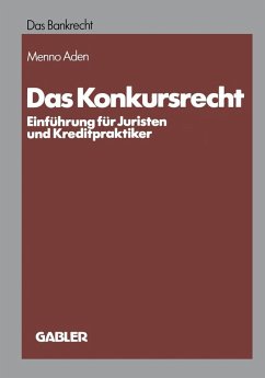 Das Konkursrecht (eBook, PDF) - Aden, Menno