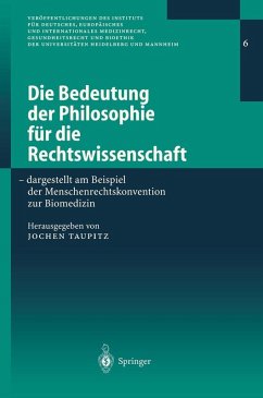 Die Bedeutung der Philosophie für die Rechtswissenschaft (eBook, PDF) Cover Die Bedeutung der Philosophie für die Rechtswissenschaft (eBook, PDF)