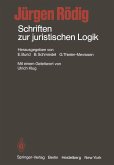 Schriften zur juristischen Logik (eBook, PDF)