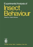 Experimental Analysis of Insect Behaviour (eBook, PDF)