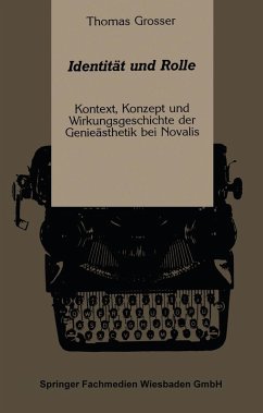 Identität und Rolle (eBook, PDF) - Grosser, Thomas