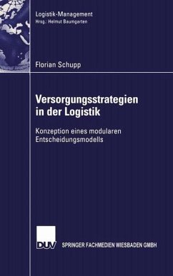 Versorgungsstrategien in der Logistik (eBook, PDF) - Schupp, Florian