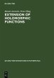Extension of Holomorphic Functions... - Bild 1