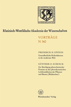 Rheinisch-Westfälische Akademie der Wissenschaften (eBook, PDF) - Epstein, Frederick H.