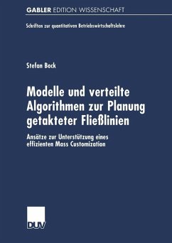 Cover Modelle und verteilte Algorithmen zur Planung getakteter Fließlinien (eBook, PDF)