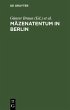 Mäzenatentum in Berlin (eBook, PDF) - Bild 1