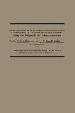Cover Ueber das Röntgenbild der Influenzapneumonie (eBook, PDF)