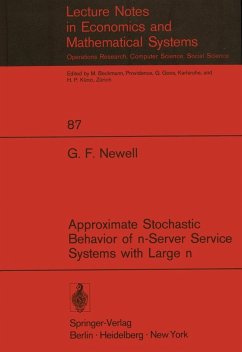 Approximate Stochastic Behavior of n-Server Service Systems with Large n (eBook, PDF) - Newell, G. F.