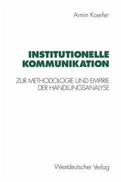 Cover Institutionelle Kommunikation (eBook, PDF)