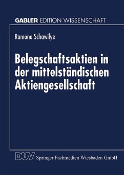 Cover Belegschaftsaktien in der mittelständischen Aktiengesellschaft (eBook, PDF)