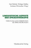 Linguistische Aspekte der Sprachtherapie (eBook, PDF)