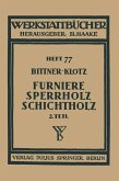 Furniere - Sperrholz Schichtholz (eBook, PDF)