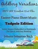 Goldberg Variations BWV 988 Variation 19a1 Clav Easiest Piano Sheet Music (fixed-layout eBook, ePUB)