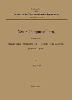 Cover Neuere Pumpmaschinen (eBook, PDF)