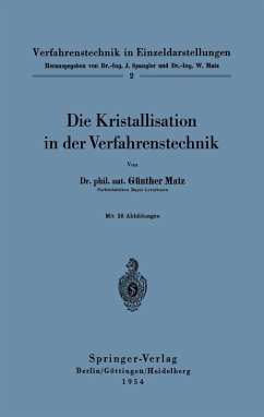 Cover Die Kristallisation in der Verfahrenstechnik (eBook, PDF)