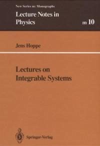 Lectures on Integrable Systems (eBook, PDF) - Hoppe, Jens