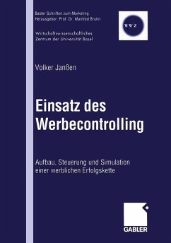 Cover Einsatz des Werbecontrolling (eBook, PDF)