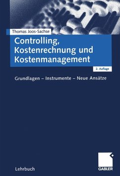 Cover Controlling, Kostenrechnung und Kostenmanagement (eBook, PDF)