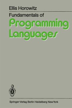 Cover Fundamentals of Programming Languages (eBook, PDF)