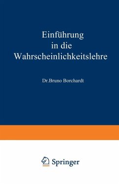 Einführung in die Wahrscheinlichkeitslehre (eBook, PDF) - Borchardt, Bruno